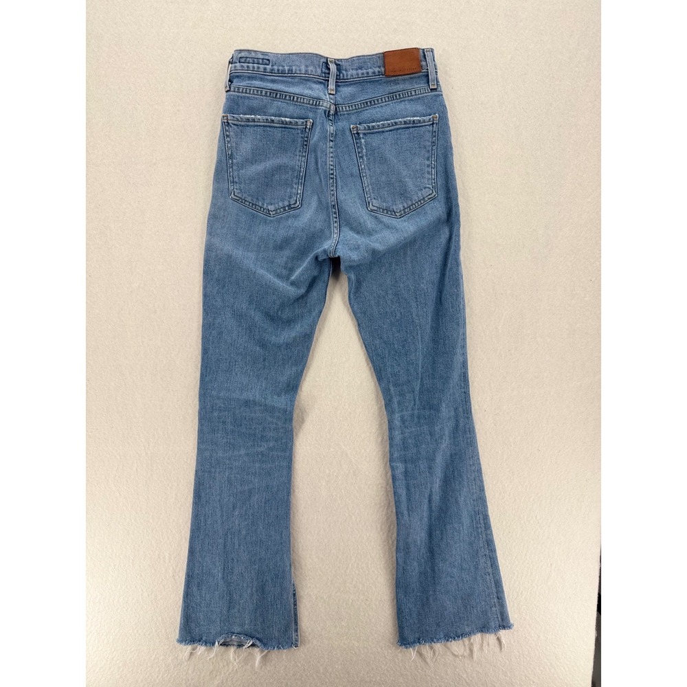 Citizens of Humanity Georgia High Rise Bootcut Split Hem Jeans Blue 25 - Picture 2 of 14